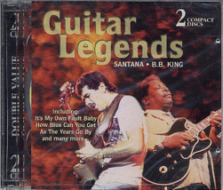 Santana/B.B. King: Guitar Legends [BRAND NEW 2-disc Canadian CD set] - £7.99 GBP