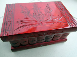 Hungarian Puzzle Secret Box for Jewellery - Handmade Hidden Drawer Lock Wood - £37.42 GBP
