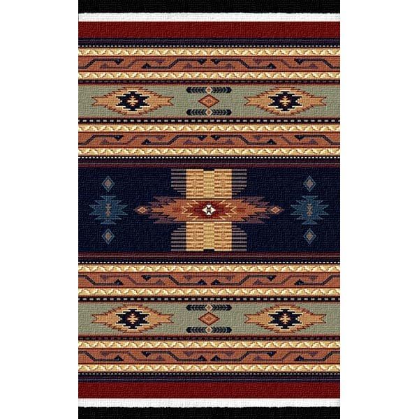 Southwestern Chic Navy Geometric Area Rug - $79.03+