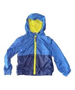 Eddie Bauer Kids Hooded Windbreaker Jacket Blue Yellow Size 2T - $19.79