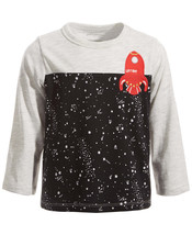 First Impressions Baby Boys Lift Off Rocket Long-Sleeve T-Shirt - $7.00