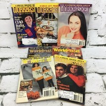 Vintage Workbasket And Home Arts Magazine Lot Of 7 With Holiday Issues  - £11.66 GBP
