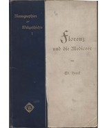 1902 FLORENZ UND DIE MEDICEER VON HEYCK ILLUSTRATED GERMAN BOOK MEDICI F... - £27.97 GBP