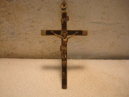 Vintage Beautiful Happy Death Crucifix skull &amp; crossbones Holy Religious Germany - £48.36 GBP