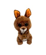 Ty Beanie Boos Silk Kipper Kangaroo and Roo Joey Plush stuffed Animal To... - £5.52 GBP