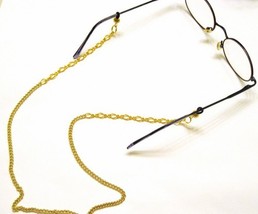 Gold Eyeglass Eyewear Chain with Connectors for Eyeglasses - $15.00