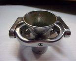 Vintage Lee&#39;s Miami Fighting Chair GIMBAL front mount BRONZE nickel plated - $79.15