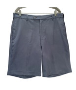 Monterey Club Mens Shorts Blue Size 34 Polyester Blend Button Zip Stretc... - £10.25 GBP