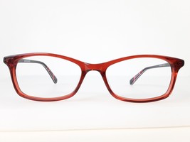 BeaverCanoe BC045 Eyeglasses Roots Canada Algonquin Red Rectangle 45-16-125 - $40.00