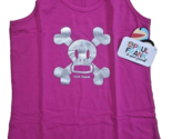 Paul Frank Vintage 2009 Women&#39;s Skull Monkey Tank Top Shirt Medium New W... - $14.22