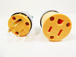 Extension Cord Replacement Plugs Plug Male or Female Repair End 15 Amp 125 Volt - £5.26 GBP