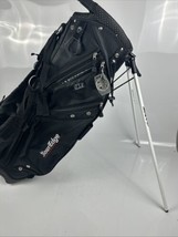 Tour Edge Max D Cart Bag Black With 6 Way Dividers Cooler Security Pocke... - $130.89