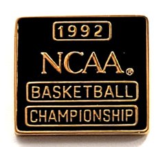 1992 NCAA Basketball Championship Pin Vintage College Sports Tournament - $12.99