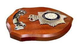 South Yorkshire Police Crest Badge on Wood Plaque UK Jeeves the Jewellers image 4