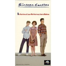 Sixteen Candles...Starring: Molly Ringwald, Anthony Michael Hall (used VHS) - £9.41 GBP