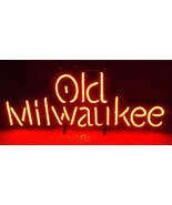 Old Milwaukee Lager Beer Neon Sign 16&quot;x12&quot; - £110.78 GBP