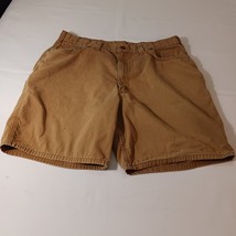 Carhartt 100276 Original Fit Mens 40 Cotton Brown Ripstop Cell Phone Sho... - $14.54