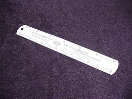 IBEW International Brotherhood of Electrical Workers Union 6 Inch Metal Ruler - £5.19 GBP