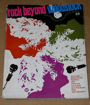 Rock Beyond Woodstock Book Vintage 1970 Cocker Stones Jethro Tull Who Kinks Nyro - £59.94 GBP