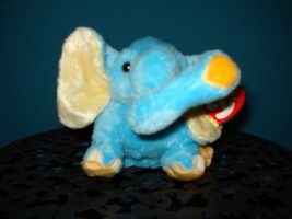 Ty Beanie Babies Jimbo the Blue Elephant Near Mint w/Tags DOB 10/2/03 Retired  - £7.02 GBP