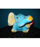 Ty Beanie Babies Jimbo the Blue Elephant Near Mint w/Tags DOB 10/2/03 Re... - $209.43 MXN