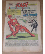 The Flash Comic Book Vintage 1967 - £11.25 GBP