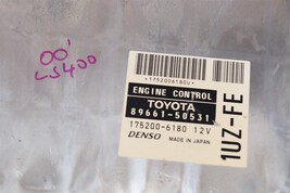 Lexus Toyota 1UZ-FE Engine Control Unit Module ECU ECM PCM 89661-50531 image 3