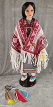 Golden Keepsake Collection Heirloom Native American Doll 28&quot; Tall #124 / 2500 - £217.34 GBP