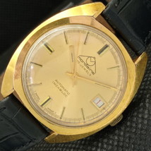 Vintage Mondain Automatic 25 Jewels Swiss Mens Date Watch 606-a314529-6 - £117.05 GBP