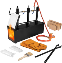 Portable Triple Burners Propane Forge, 3 Burners 2700℉ Blacksmithing Gas... - $298.15
