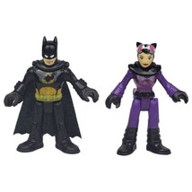Imaginext DC Super Friends Batman &amp; Catwomen Figure Set - £8.87 GBP
