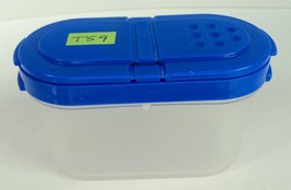 T59 Tupperware Modular Mates Spice Shaker Container w/ Blue Lid - £3.92 GBP