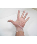 120 Pcs Disposable Gloves Vinyl Powder Latex Free Glove Painting Cleanin... - £13.92 GBP