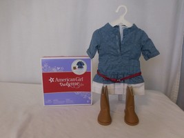 American Girl Doll Western Chambray Outfit Set New Nib Truly Me Retired Htf - £34.81 GBP
