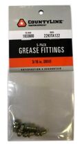 CountyLine 22KITA122 Grease Fittings 3/16 in. Drive, 5-Pack - $16.79