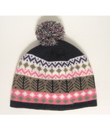 Unisex Winter Knit Hat Multiple Colors Pom Pom - £7.85 GBP