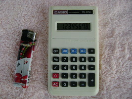 Vintage Casio Hl 812 E  Calculator - $14.83