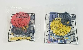 Subway Sonic The Hedgehog #1 &amp; #4 Kids Meal Toys - New Sealed, Complete Your Set - £10.32 GBP