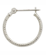 7514-0930 system 75 studex 14k gold diamond cut hoops piercing earring s... - €33,98 EUR