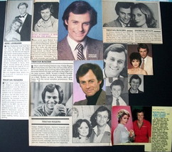 TRISTAN ROGERS ~ Thirteen (13) Color and B&amp;W Clippings, Articles from 1982-1990 - £6.61 GBP