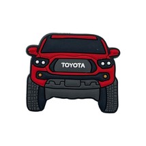 CH4X4 Red Tacoma Soft PVC Shoe Charm for Toyota Enthusiasts - £7.10 GBP