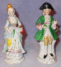 Occupied Japan Porcelain Figurine French Colonial Style Couple - £11.95 GBP