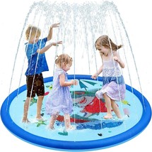 Splash Pad for Kids - Splash Pads for Toddlers 1-3,Non-Slip Splash for D... - £10.06 GBP