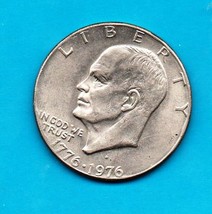 1976 Eisenhower Dollar - Type 1 - $9.00