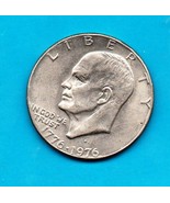 1976 Eisenhower Dollar - Type 1 - $9.00