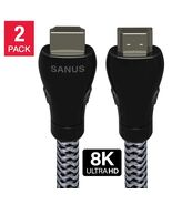 HDMI CABLE 2.1 CORD 8K SANUS PREFERRED ULTRA HIGH SPEED 3 METER LONG 2 P... - $44.54