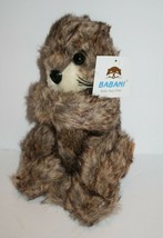 Babani Baby River Sea Otter 12&quot; Plush Stuffed Animal Lying Soft Toy 2017 NEW Tag - £17.79 GBP