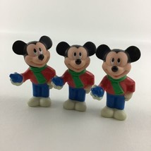 Disney Mickey Mouse &amp; Friends Christmas Tree Trimmers Collectible Figure... - £11.55 GBP