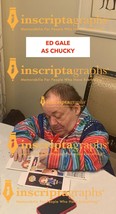 Chucky Child&#39;s Play Funko Pop 56 Autographed Ed Gale Alex Vincent Edan Gross JSA - £200.55 GBP