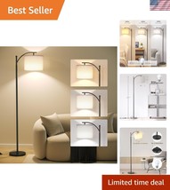 Sturdy Modern Floor Lamp with 3 Color Settings - Ideal for Living &amp; Offi... - $1,054.43 MXN